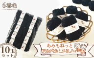 毛糸 あみもねっとアルパカとメリノの物語 【6番色10玉セット】 ／ 毛糸 超極太 アルパカ メリノウール ベビーアルパカ 編み物 手編み 極太毛糸 柔らかい なめらか 厚手 マフラー 帽子 冬小物 ハンドメイド 棒針 かぎ針 愛知県 No.397