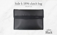 hide k 1896 ソフトカーボン クラッチバッグ【カラー選択可】clutch bag 35cm×25cm×3.5cm メンズ セカンドバッグ サブバッグ ゴートレザー 本革 長野県長野市 A4サイズ 12インチPC タブレット対応