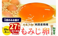 たまごの樹 純国産鶏種 卵『もみじ』27個+割れ保証3個付き（10個入×3パック） [たまご タマゴ 玉子 鶏卵 まとめ買い オムレツ 卵かけご飯 朝食 料理 美味しい 瀧田養鶏場]