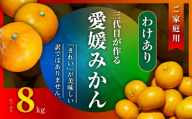 [訳あり(家庭用)]三代目がつくる愛媛みかん 8kg[C31-40][1556518] YW
