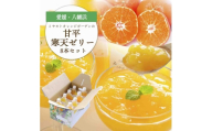 ＜高級品種＞愛媛限定栽培柑橘 甘平(かんぺい)寒天ゼリー 8本セット＜C25-225＞【1629410】 YWTAP166