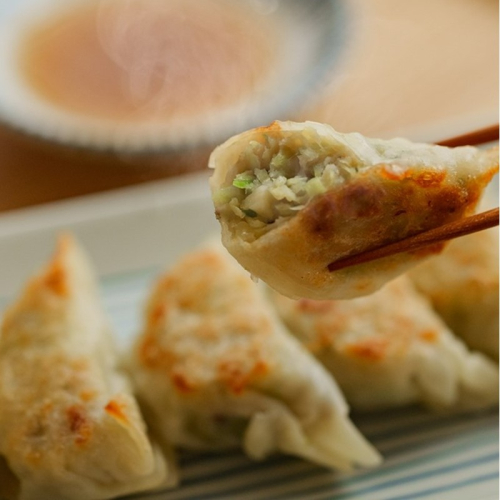 京丹後　ぎょぎょうざ　12個入　2袋冷凍品／日本海山陰産の沖ギスを使用した魚餃子です・うみのうた 2579042 - 京都府京丹後市