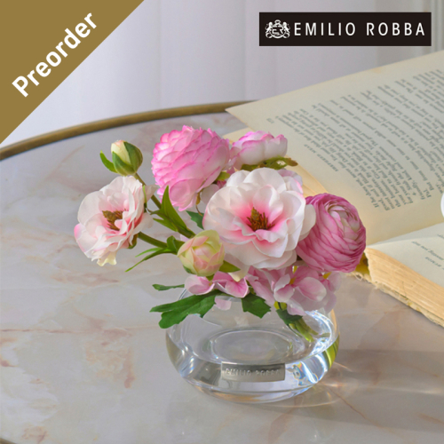 【母の日専用】アートフラワー エミリオ・ロバ　ラナンキュラスM26-pk 母の日 ギフト 造花 プレゼント  2579144 - 三重県名張市