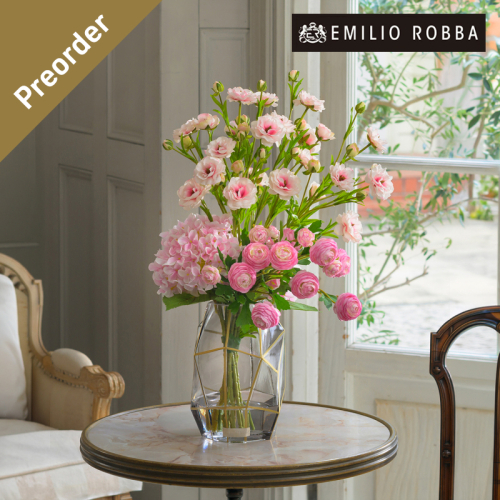 【母の日専用】アートフラワー エミリオ・ロバ　ラナンキュラス3L26-pk 母の日 ギフト 造花 プレゼント 2579147 - 三重県名張市