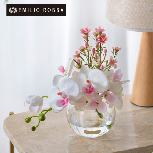 【母の日専用】アートフラワー エミリオ・ロバ　ファレノプシスリップピンク S 母の日 ギフト 造花 プレゼント 2579151 - 三重県名張市