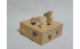 【ふるさと納税】B714木工体験キット・森のシリーズうさぎのオルゴール