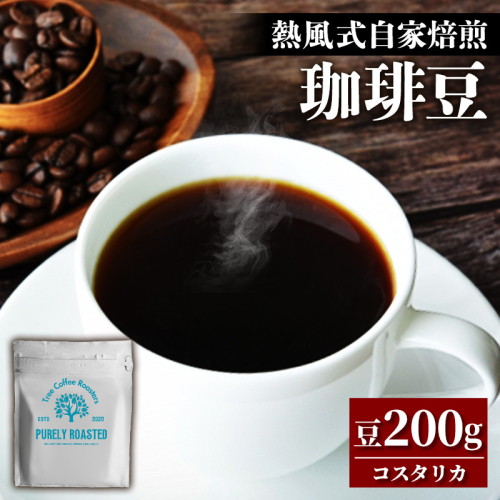 【完全受注焙煎】Tree Coffee Roasters「コスタリカ タラス ハニー ハイロースト」 200g - コーヒー 豆 こだわり 自家焙煎 コーヒー豆 熱風式焙煎 本格 贈り物 おすすめ 人気 沖縄県 八重瀬町 2582994 - 沖縄県八重瀬町