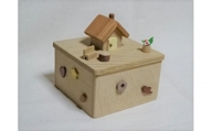 B716木工体験キットメルヘンハウスの小箱