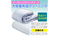 大容量！オーガニック布団クリーニング 宅配 大バッグ ６点まで詰め放題 【圧縮付き】 ヤマトヤクリーニング 糸魚川 帰省 年末年始 実家 寝具布団クリーニング 宅配 大バッグ 6点まで詰め放題 掛布団 敷布団 高品質 安心 おすすめ