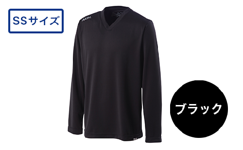 I4-02【カラー：ブラック サイズ：SS】リカバリーウェア A.A.TH/ ルームシャツ（品番：AAJ91300）