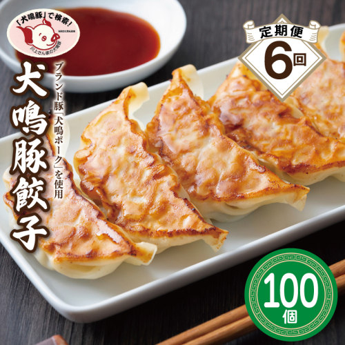 【泉佐野ブランド豚】犬鳴豚餃子 100個×6回【国産 豚肉 ぶたにく 定期便 犬鳴ポーク 焼くだけ 人気 総菜 冷凍】 099Z557 2588254 - 大阪府泉佐野市