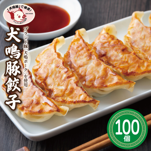 【泉佐野ブランド豚】犬鳴豚餃子 100個【国産 豚肉 ぶたにく 犬鳴ポーク 焼くだけ 人気 総菜 冷凍】 099H4477 2588262 - 大阪府泉佐野市