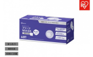 [40枚入り×10箱]プリーツマスク ゆったり大きめサイズ 40枚入 PK-NV40LL×10 ホワイト