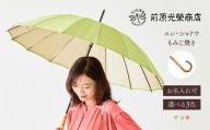 【トンボ洋傘前原光榮商店】レディース「エレ・シャドウ」手元：もみじ焼き（名入れ可）| 傘 レディース 雨傘 長傘 婦人 女性用 シンプル おしゃれ フォーマル カジュアル