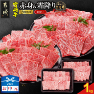 [お中元]宮崎牛焼肉2種セット500g×2パック_19-N2-002-1000-SG