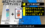 ラベンエアフィルターメンテナンスセット