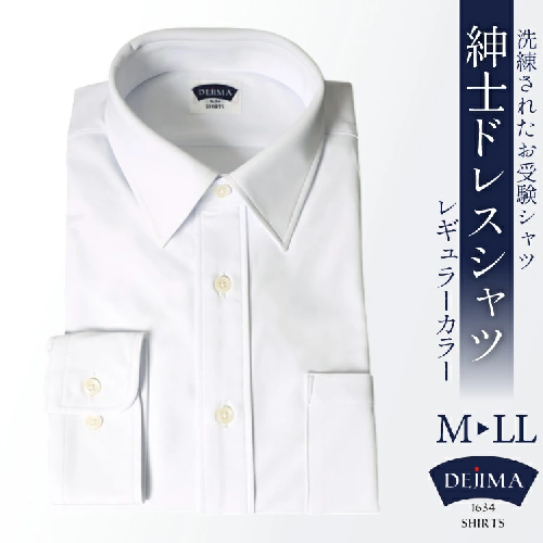 DE148 紳士ドレスシャツ（レギュラーカラータイプ） MN-S001 日本製　DEJIMA　SHIRTS 2595297 - 長崎県島原市