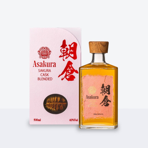 篠崎 朝倉 SAKURA CASK BLENDED 500ml ※配送不可：離島 2597392 - 福岡県朝倉市