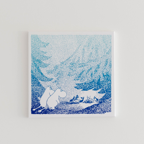 MOOMINVALLEY PARK ファブリックパネルSサイズ（夜の森） HNNA006 2598157 - 埼玉県飯能市