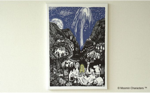 MOOMIN(ムーミン) ファブリックフレーム Mサイズ(森のパーティ) HNNA021 2598172 - 埼玉県飯能市
