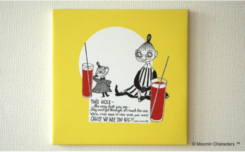 MOOMIN(ムーミン) ファブリックフレーム Sサイズ(ミイ＆ミムラ) HNNA023 2598174 - 埼玉県飯能市