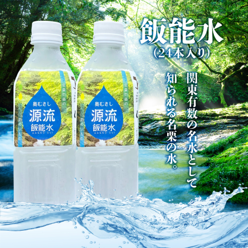 飯能水(24本入り) HNNAK001 2598455 - 埼玉県飯能市