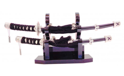 創業80余年 森泉人形の大小2本太刀飾り HNNAM002 2598548 - 埼玉県飯能市