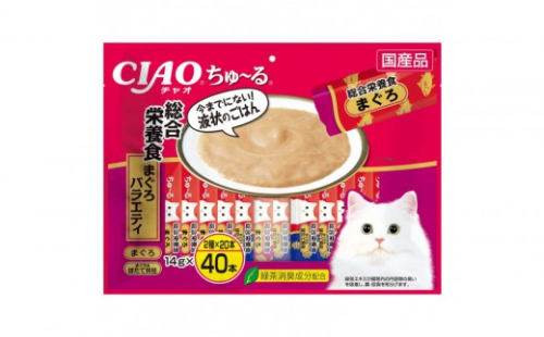 いなば　CIAO猫ちゅ～る　総合栄養食　まぐろバラエティ320本（14ｇｘ40本ｘ8袋入）（ケース） 2603250 - 静岡県静岡市