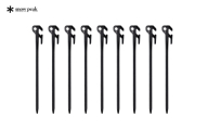スノーピーク ソリッドステークデルタ 30 8本 ペグ キャンプ用品 アウトドア用品 R-403 【017S168】