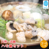 せとぴち！オリジナル　天然ハモ鍋セット（3～4人前）