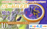 焼きナスのアイス 100ml×10個 アイスクリーム 人気 ご当地アイス 高知県 ナス スイーツ デザート ヘルシー 手作り 炭火焼き 最高金賞 話題 ユニーク 変わり種 ホームパーティー おもてなし 詰め合わせ 贈り物 贈答 ギフト プレゼント 1995年 ロングセラー 日本一 FOODEX JAPAN グランプリ 受賞 リピート 安芸市 高知県