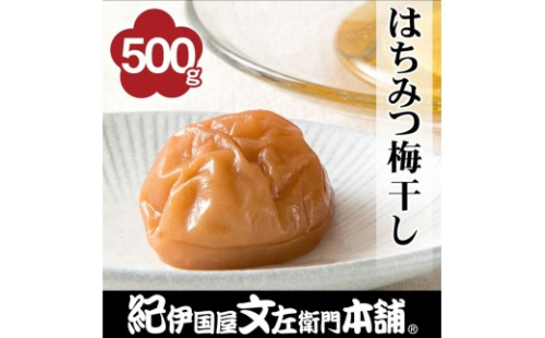 はちみつ梅干し500g ご家庭用 C級品 紀州南高梅 和歌山産 紀伊国屋文左衛門本舗 ［TC32］ 2607700 - 和歌山県上富田町