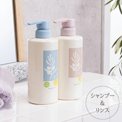 お子様のフケなどに 天然保湿成分 オリーブ油 配合 シャンプー リンス セット　 雑貨 日用品 美容 カユミ 2607797 - 岡山県瀬戸内市