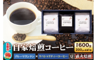 自家焙煎 コーヒー[豆] ブルーマウンテン×スペシャリティーコーヒーセット 3種セット 計600g(200g×各1袋) コーヒー豆 珈琲豆 豆 豆のまま 飲み比べ ギフト 王道 酸味 甘味 [ブレンド 直火焙煎 ブルーマウンテン 王道 酸味 甘味 ウエウエテナンゴ 果実味 爽やか ベジャビスタ農園 飲み比べ コーヒー豆 珈琲豆 豆 コーヒー セット]