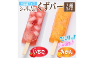 シャリッ!!と葛バー2種セット(いちご・みかん　各5本　計10本)【1734391】