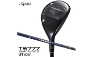 本間ゴルフ TW777 UTILITY #28° VIZARD for TW777(1本)　T//WORLD ツアーワールド UT ゴルフクラブ ユーティリティ SHG0105