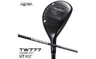 本間ゴルフ TW777 UTILITY #22° VIZARD UT7(1本)　T//WORLD ツアーワールド UT ゴルフクラブ ユーティリティ SHG0106