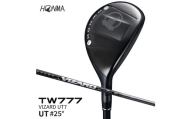 本間ゴルフ TW777 UTILITY #25° VIZARD UT7(1本)　T//WORLD ツアーワールド UT ゴルフクラブ ユーティリティ SHG0107