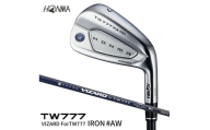 本間ゴルフ TW777 PCB MAX IRON VIZARD ForTW777 #AW(1本)　ゴルフクラブ T//WORLD ツアーワールド アイアン SHG0109