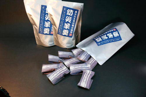 a14-139　災害 備蓄 6年保存 羊羹 4袋60個 防災 保存食 非常食 菓子 焼津 2616026 - 静岡県焼津市