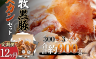 【定期12ヶ月】鹿追産 自然放牧黒豚ジンギスカンセット 【 ふるさと納税 人気 おすすめ ランキング 黒豚 黒豚肉 豚肉 肉 豚 ジンギスカン 豚ジンギスカン 黒豚ジンギスカン 北海道 鹿追町 送料無料 】 SKN037