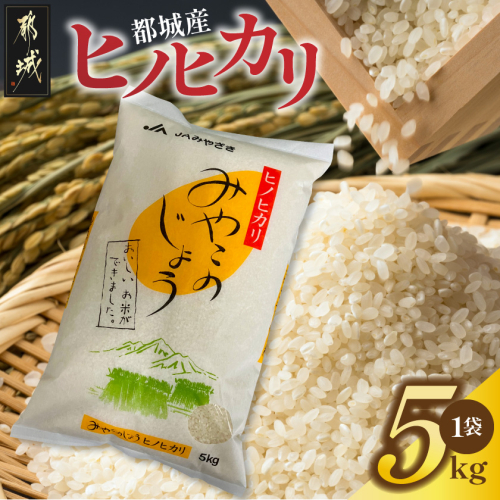 都城産ヒノヒカリ5kg×1袋_17-01-002-5kg 2616209 - 宮崎県都城市