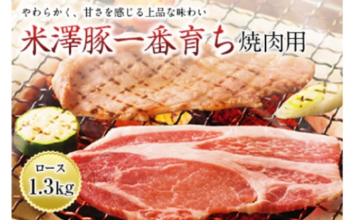 米澤豚一番育ち 焼肉用 F2Y-0511