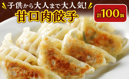 いちりきの甘口肉餃子　100個　食品 惣菜 餃子 ぎょうざ ギョーザ ジューシー おかず おつまみ 冷凍 いちりきのコロッケ 老舗 静岡県 森町 2617902 - 静岡県森町
