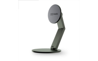 CIO スマホスタンド 卓上 iPhone マグネット式 マグセーフ MagSafe 折りたたみ 角度調整 Mate Magnet Stand モスグリーン｜小型 軽量 おしゃれ 便利 [2708]
