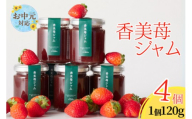 《お中元☆ 外熨斗対応可能》【香美苺ジャム 120g×4個】夏イチゴの最高級品種「ペチカほのか」使用 苺 いちご 濃厚 甘い 砂糖 レモン汁 お菓子 小分け デザートヨーグルトソース トッピングソース 朝食 兵庫県 香美町 村岡 スカイバレイ スキー場 ユースランド 13000円 18-05-01