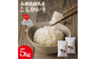 令和7年産 但馬産 コシヒカリ 特Aランク 5kg / 兵庫県産 こしひかり 産地直送 新鮮 お米 米 精米 白米 コメ こめ ご飯 ごはん ライス 送料無料 おにぎり お弁当 和食 洋食 コウノトリ羽ばたく会