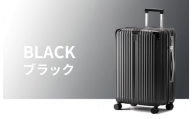 スーツケース Mサイズ ブラック キャリーバッグ  キャリーケース スーツケース 拡張機能付き スーツケース キャスター 着脱 キャスター交換可能 ダブルキャスター 360度回転 TSAロック 2重コイルファスナー 機内持ち込み可能