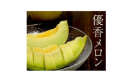 数量限定!こだわり農家さんの希少な優香メロン＜3L×2＞【1735421】