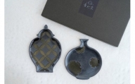 【伊万里焼】古紋壺型プレートセット H688